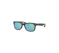 Ray - Ban Bambino RJ9052S JUNIOR NEW WAYFARER 100S55 Occhiali da sole Iniettato Nero Blu Squadrata Normale