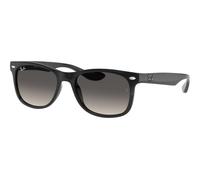 Ray - Ban Bambino RJ9052S JUNIOR NEW WAYFARER 100/11 Occhiali da sole Nylon Nero Grigio Squadrata Normale