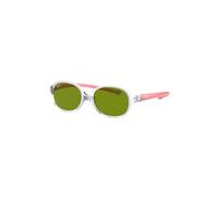 Ray-ban Rj 9187s Junior Occhiali Da Sole Bambino Trasparente Geometrico Verde 39mm