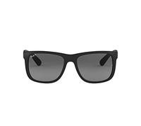 Ray-Ban Justin, Montature Uomo, Nero (601 8g), 55 mm