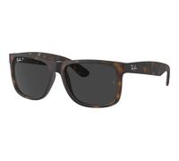 Ray-Ban Justin RB4165 865/87 Polarized, Polarizzato, Avana, Nylon, Uomini occhiali da sole 54