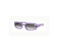Ray - Ban Unisex Ray - Ban RB4395 KILIANE 66858E Occhiali da sole Acetato Viola Grigio Pillow Normale Sfumato