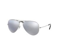 RAY BAN - LIMITED EDITION RB 3025 GOCCIA POLARIZED SPECCHIATO ARGENTO 58 MM EDIZIONE LIMITATA