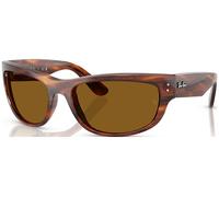 Ray - Ban Unisex RB2289 MEGA BALORAMA 954/33 Occhiali da sole Acetato Marrone Marrone Pillow Normale