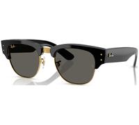 Ray - Ban Unisex RB0316S MEGA CLUBMASTER 6826J5 Occhiali da sole Acetato Nero Grigio Squadrata Normale