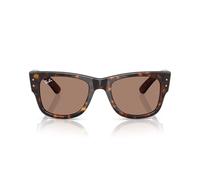 Ray - Ban Unisex Ray - Ban RB0840S MEGA WAYFARER 902/1A Occhiali da sole Acetato Tartaruga Viola Squadrata Normale