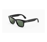 Ray-Ban Meta Gen 3 Wayfarer - Occhiali Smart AI - Nero Opaco - L | Oltre 8 h di batteria, array a 6 microfoni, montatura sottile - lenti Transitions® da trasparenti a Verde Grafite