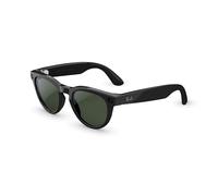 RAY-BAN Meta Headliner Gen 2 - Occhiali Smart Unisex - Nero lucido | Fotocamera 12MP, video 3K, comandi vocali, audio open-ear, 8h batteria, app Meta AI - Lenti Transitions® trasparente/grafite