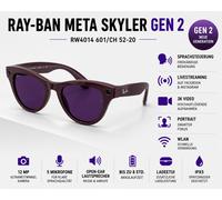 Ray-Ban META - SKYLER - RW4014 - 601/CH - 52