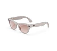 Ray-Ban | Meta Smart Glasses, Grigio gessoso lucido/rosa cannella, Regular