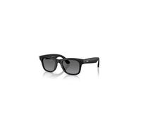 Ray-Ban Meta Wayfarer larga (Gen 2) - Nero opaco, Lenti grafite sfumata polarizzate