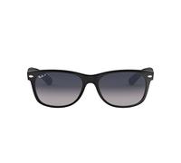 Ray - Ban Unisex Ray - Ban RB2132 NEW WAYFARER 601S78 Occhiali da sole Iniettato Nero Blu Squadrata Polarizzata Sfumato