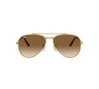 Ray - Ban Unisex RB3625 NEW AVIATOR 001/51 Occhiali da sole Metallo Oro Marrone Pilot Normale Sfumato