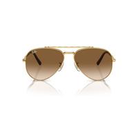 Ray-ban New Aviator Rb 3625 Occhiali Da Sole Unisex Oro Pilot Marrone 58mm