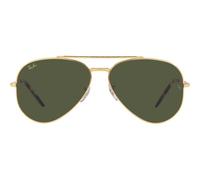 Ray-ban New Aviator Rb 3625 Occhiali Da Sole Unisex Oro Pilot Verde 58mm