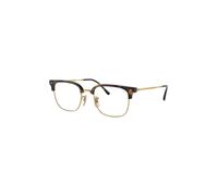 Ray - Ban Unisex Ray - Ban RX7216 New clubmaster 2012 Montature da vista Acetato Tartaruga Trasparente Squadrata Normale