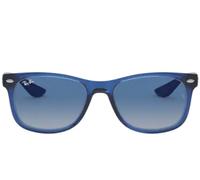 Ray-ban New Wayfarer Junior Rj 9052s Occhiali Da Sole Unisex Blu Squadrato Blu 48mm