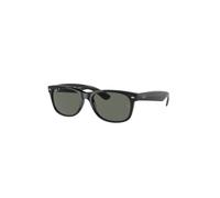 Ray - Ban Unisex Ray - Ban RB2132F NEW WAYFARER LOW BRIDGE FIT 901/58 Occhiali da sole Nylon Nero G15 Squadrata Polarizzata