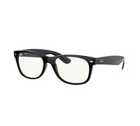 Ray Ban New Wayfarer Occhiali Da Computer RB2132 901/BF 52-18 Nero Blu Luce Blu