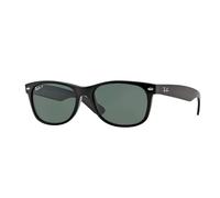 Ray-Ban - New Wayfarer, occhiali da sole, 52 mm (modello RB2132) Black/G- Classic Green 52 mm