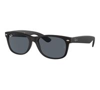 Ray-Ban New Wayfarer RB2132 622/R5, Nero, Nylon, Uomini occhiali da sole 52