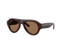 Ray-Ban - Occhiali da Sole Aviator Puffer - - Accessories - Uomo - Marrone - 52 MM