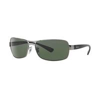 Ray-Ban Occhiali da Sole Avvolgenti RB3379 004/58 3P Nero/Nero Poliraized 64 15