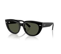 Ray-Ban Occhiali da sole donna Rb2286 Doreen Square, nero/verde., 49 mm