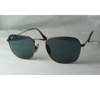 Ray-Ban Occhiali da Sole Frank RB 8157 9207/T0 Gr.51 Nuovo Titanio - Polarizzati