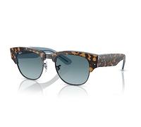 Ray-Ban Occhiali da Sole MEGA CLUBMASTER RB 0316S Havana/Blue Shaded 53/21/145 unisex