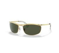 Ray-Ban Occhiali Da Sole Olimpio In Arista Oro Verde Rb3119 001/62, Dorado, 62 mm