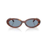 Ray-Ban Occhiali da Sole RB2223 954/56 Marrone Striato/Blu Donna 54/19/145