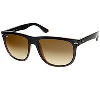 Ray-Ban Occhiali Da Sole Quadrati In Nero Su Marrone Rb4147 609585 60