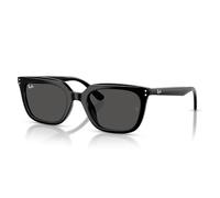 Ray-Ban Occhiali da sole quadrati Rb4439d, Nero/Grigio Scuro, 54 mm