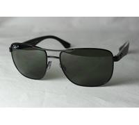 Ray-Ban Occhiali Da Sole RB 3533 002/9A Nuovo Nero Polarizzato