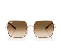 Ray-Ban Occhiali da Sole RB1971 920251 Square Oro Rosa/Marrone Sfumato Trasparente Unisex 54/19/145