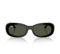 Ray-Ban Occhiali da Sole RB2221 901/31 Nero/Verde Donna 56/18/145