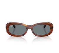 Ray-Ban Occhiali da Sole RB2221 954/62 Marrone Striato/Blu Donna 56/18/145