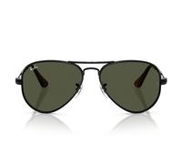 Ray-Ban Occhiali da Sole RB3925 002/31 Aviator Max Nero/Verde Unisex 58/16/145