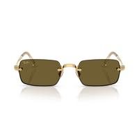 Ray-Ban Occhiali da Sole RB3928 001/73 x ASAP Rocky Oro Arista/Marrone Scuro Unisex 54/20/145