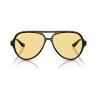 Ray-Ban Occhiali da Sole RB4125 601/R6 Cats 5000 Nero/Giallo Uomo 59/13/140