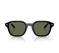 Ray-Ban Occhiali da Sole RB4458D 601/9A Nero/Verde Scuro Unisex Polarizzati 65/18/145