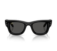 Ray-Ban Occhiali da Sole RB4940B 686487 Wayfarer Puffer X ASAP Rocky Nero Con Strass/Ultra Black Unisex 47/23/145