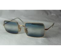 Ray-Ban Occhiali da Sole Rettangoli RB 1969 9149 / Ga Oro - Blu Nuovo