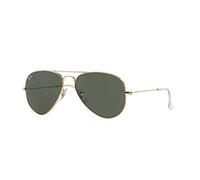 Ray-Ban Occhiali da Sole Unisex-Adulto, Oro (W3234 Gold), 55 mm