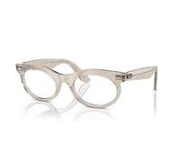 Ray-Ban Occhiali da sole unisex Rb2242 Wayfarer ovali fotocromatici, Onde fotocromatiche, Grigio/Transizione Chiaro a Zaffiro, 53 mm