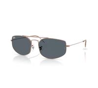 Ray-Ban Occhiali da sole unisex Rb3845 Explorer V, Rame/Blu, 60 mm