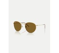 Ray-Ban - Phantos - Occhiali da sole tonalità oro Arista con lenti marroni polarizzate L