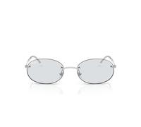 Ray-Ban Polarizzato ovale RB3767, argento/zaffiro fotocromatico scuro, 54 mm