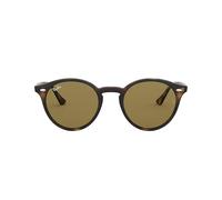 Ray - Ban Unisex Ray - Ban RB2180 710/73 Occhiali da sole Iniettato Tartaruga Marrone Rotonda Normale